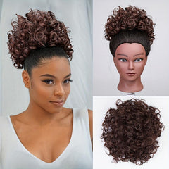 Curly Drawstring Ponytail Hair Piece For Women 20 32 Cm