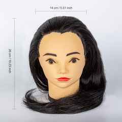 Cosmetology Practice Mannequin Head for Hairdresser Training