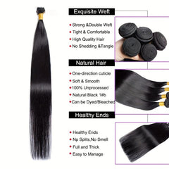 100% Human Hair Extensions 100g Straight Bundles Lot