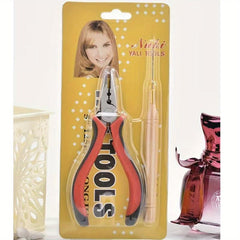 Hair Extension Tool Kit - Pliers & Crochet Hooks for DIY Styles & Extensions