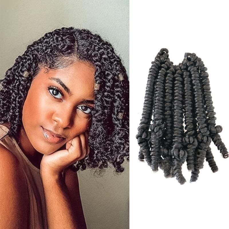 Short Bob Wig Twist Hair Crochet Braids 15 24 Cm Braiding Hair