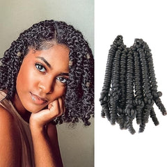 Short Bob Wig Twist Hair Crochet Braids 15 24 Cm Braiding Hair