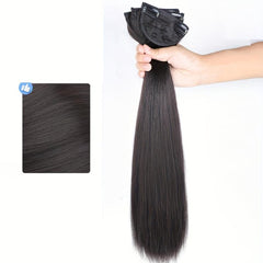 Long Straight Heat Resistant Hair Extensions 3PCS SET