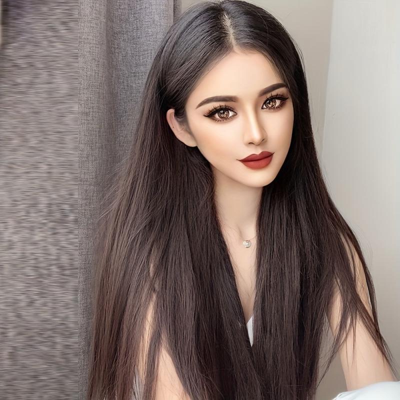 Long Straight Heat Resistant Hair Extensions 3PCS SET