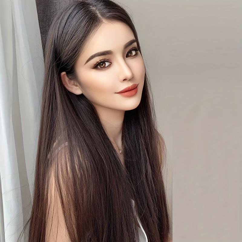 Long Straight Heat Resistant Hair Extensions 3PCS SET