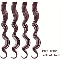 Colorful Curly Wavy Hair Extensions for Party Cosplay Halloween