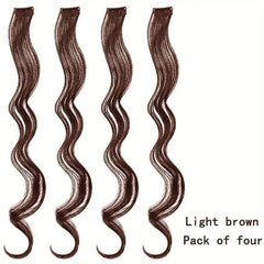 Colorful Curly Wavy Hair Extensions for Party Cosplay Halloween