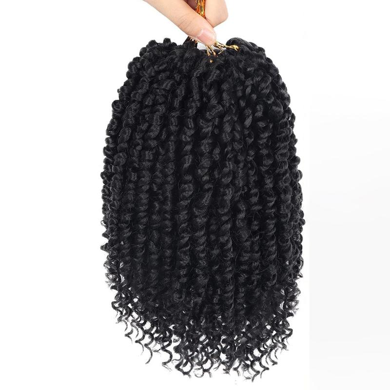 12 Inch Pre-twisted Crochet Passion Twist Hair Extensions