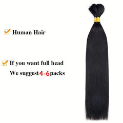 Brazilian Virgin Human Hair Bulk For Braiding