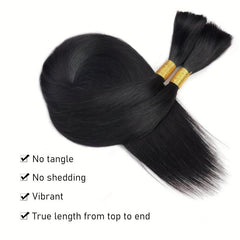 Brazilian Virgin Human Hair Bulk For Braiding