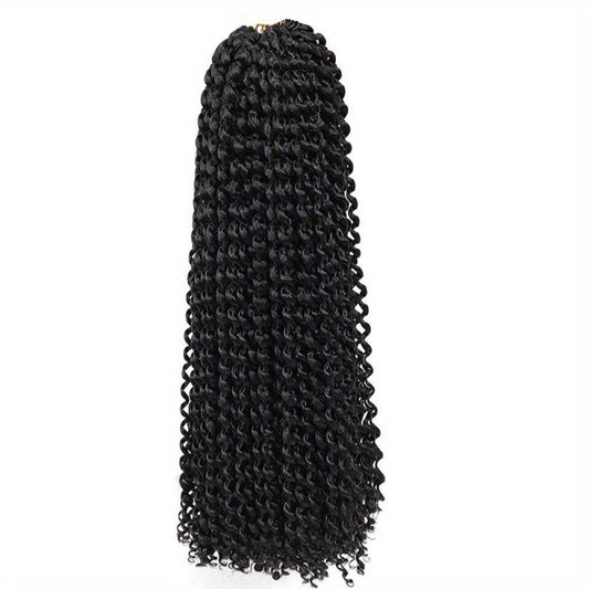 Long Pre-twisted Passion Twist Crochet Hair Extensions 45-72cm