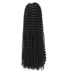 Long Pre-twisted Passion Twist Crochet Hair Extensions 45-72cm
