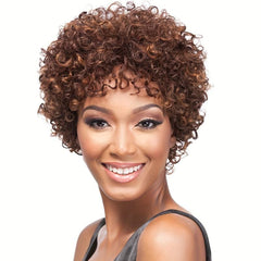 Brazilian Human Hair Afro Curly Short Curly Pixie Cut Wig