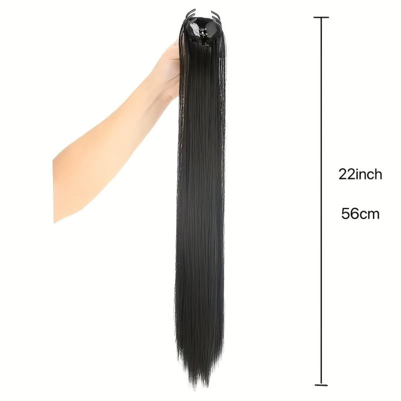 Synthetic Claw Clip On Ponytail Hair Extension for Women
