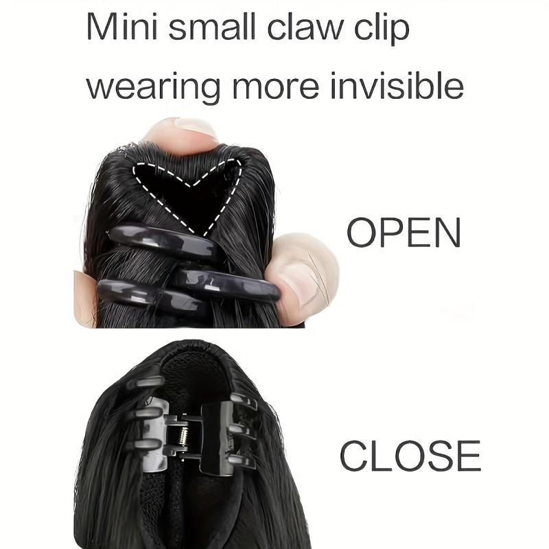 Synthetic Claw Clip On Ponytail Hair Extension for Women