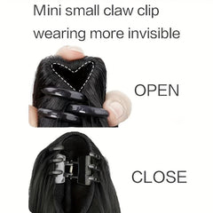 Synthetic Claw Clip On Ponytail Hair Extension for Women
