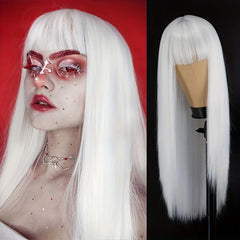 66 04 Cm Long Straight Cosplay Wig for Christmas or Halloween Costume