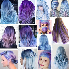 10PCS Clip In Highlight Hair Extensions for Daily Use Party Cosplay Halloween