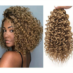 30 48cm Curly Crochet Hair Ocean Wave Short Water Wave Crochet Hair