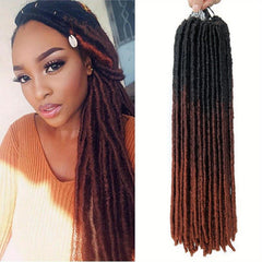 45 72 Cm 60 96 Cm Straight Crochet Hair Extensions Synthetic Braided Hair