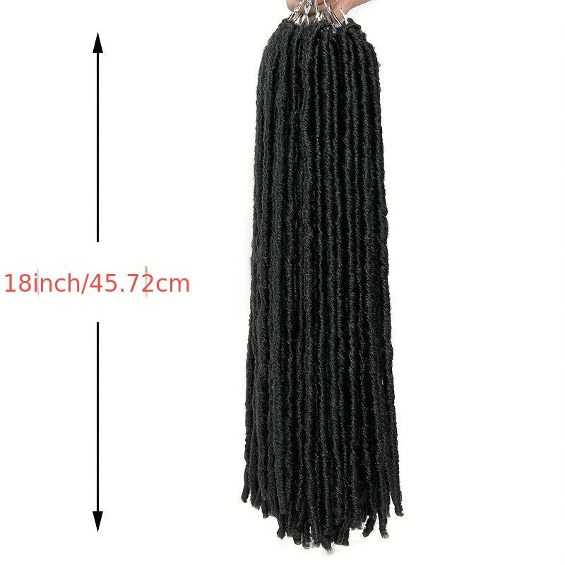 45 72 Cm 60 96 Cm Straight Crochet Hair Extensions Synthetic Braided Hair