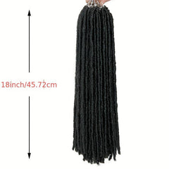 45 72 Cm 60 96 Cm Straight Crochet Hair Extensions Synthetic Braided Hair