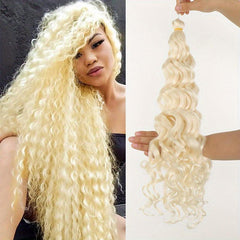 8cm Synthetic Deep Wave Twist Crochet Hair Extensions