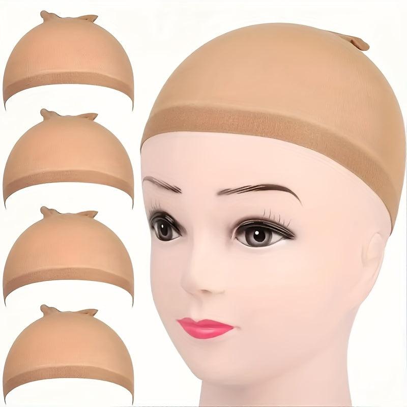 24 Pcs Stretchy Nylon Wig Caps for Women Lace Front Wig