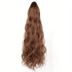 Long Curly Wig Ponytail Claw Clip