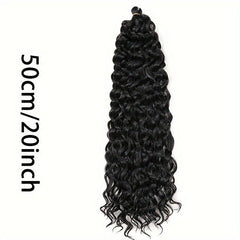 20in Hawaiian Roll Extensions Ponytail Braided Wig Synthetic Crochet Hair