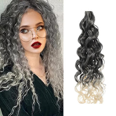 20in Hawaiian Roll Extensions Ponytail Braided Wig Synthetic Crochet Hair