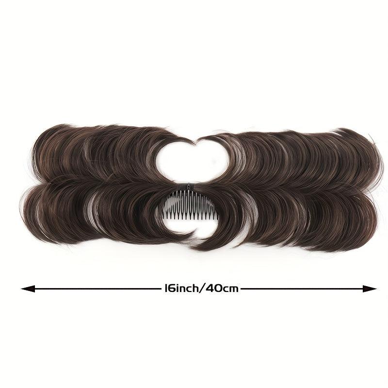 Synthetic Messy Hair Bun Comb Clip-In Hair Extensions