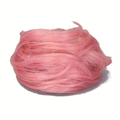 Messy Curly Hair Bun Donut Ring High Temperature Fiber Claw Hair Bun Updo