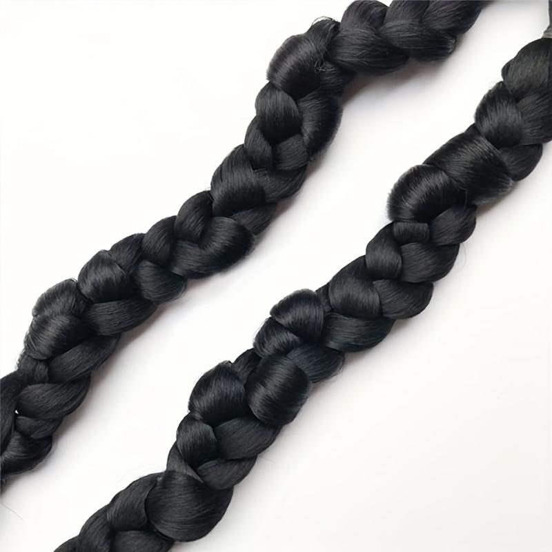 66cm Elastic Scrunchie Ponytail Extension Synthetic Braid Hair Accessory