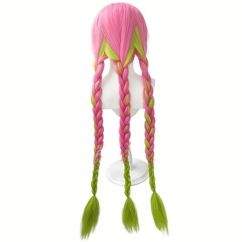 Gemini Long Wig With Bangs 3 Ponytails Anime Cosplay Wig