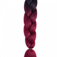 Ombre Jumbo Braid Hair Extension Synthetic Twist Crochet Braids