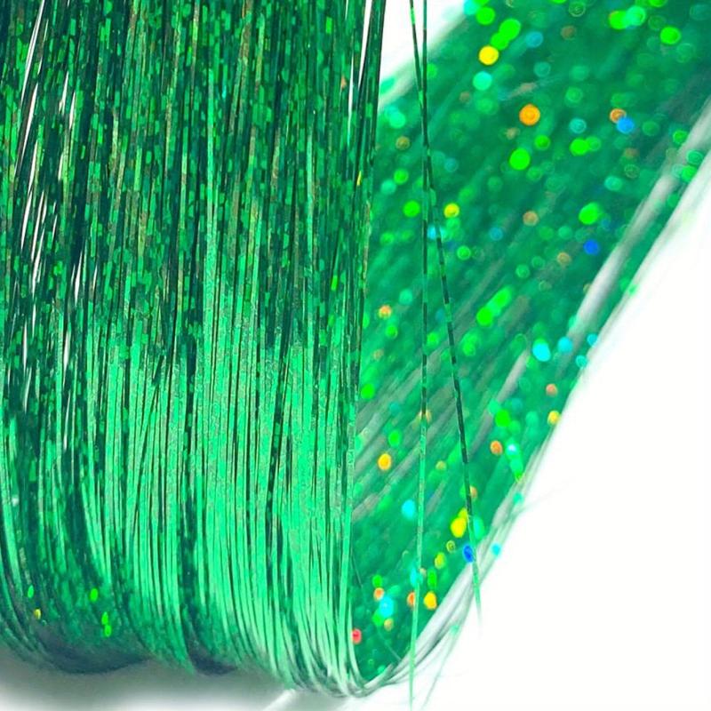 5pcs Sparkle Hair Tinsel Kit Rainbow Colored Strands Party Laser Hair
