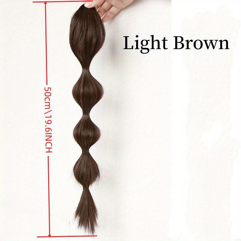 Bubble Ponytail Claw Ponytail Long Straight Ponytail Extensions