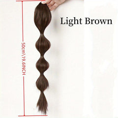 Bubble Ponytail Claw Ponytail Long Straight Ponytail Extensions