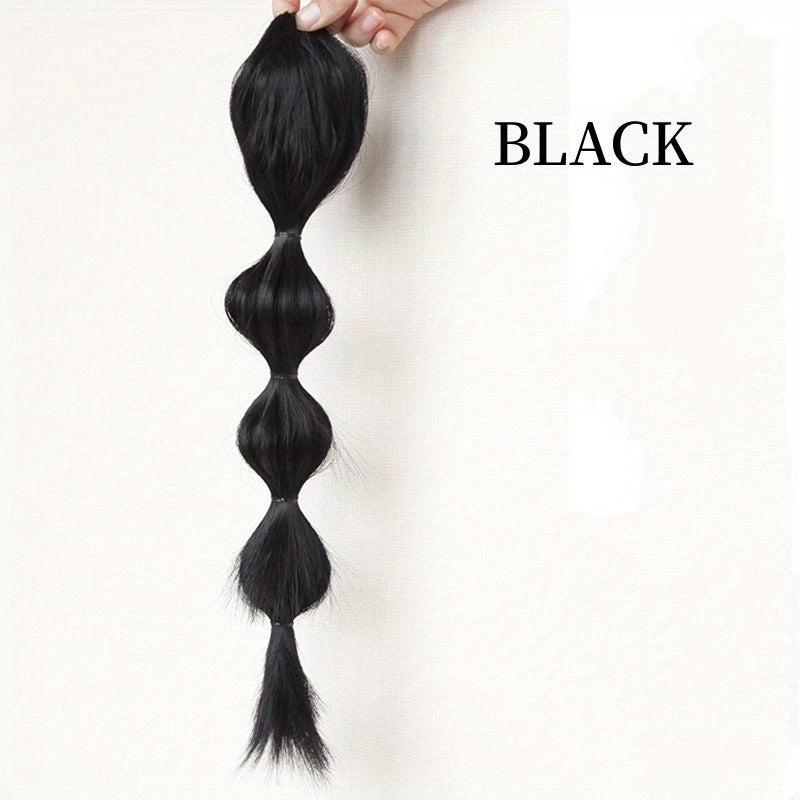 Bubble Ponytail Claw Ponytail Long Straight Ponytail Extensions