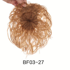 Synthetic Fiber Corn Curly Hair Pieces Fluffy Hairpiece Clip In Hair Extensions
