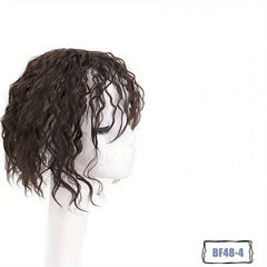 Short Curly Hair Topper Synthetic Hairpiece Add Hair Volume