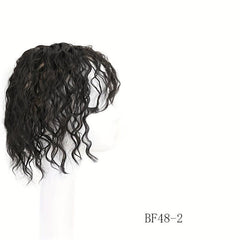 Short Curly Hair Topper Synthetic Hairpiece Add Hair Volume
