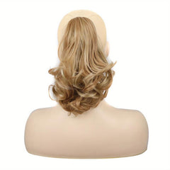 Wavy Claw Ponytail Hair Extensions Chestnut Brown 4AH27 30 3