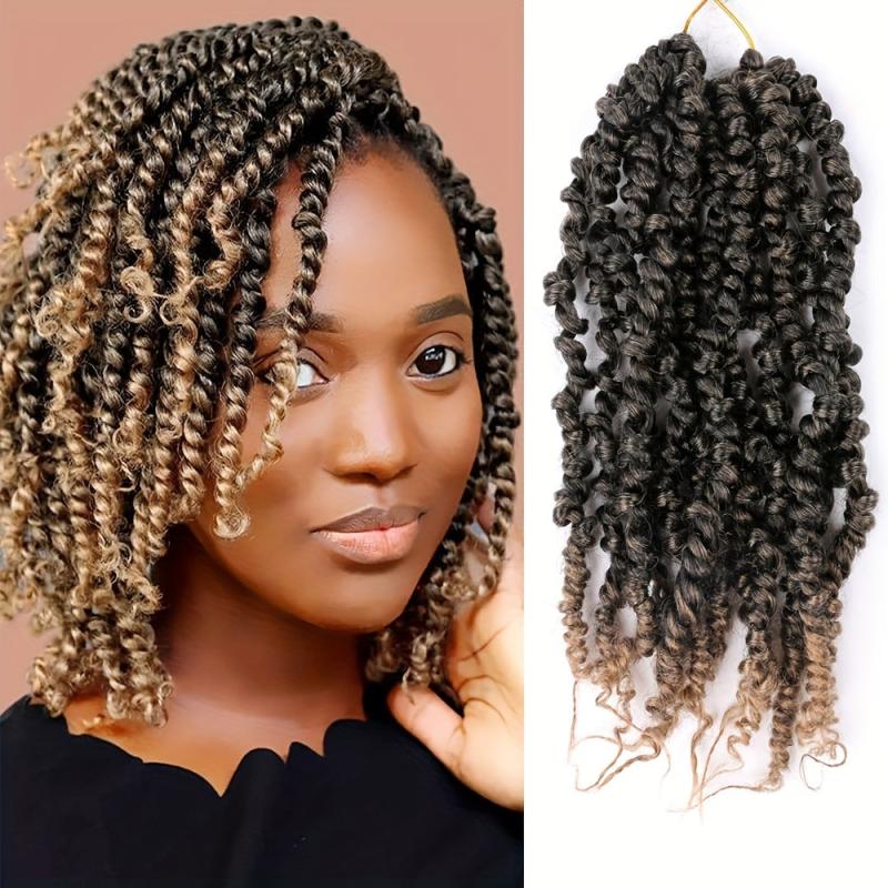 Passion Twist Crochet Hair Extensions Pre Looped 25.4 cm