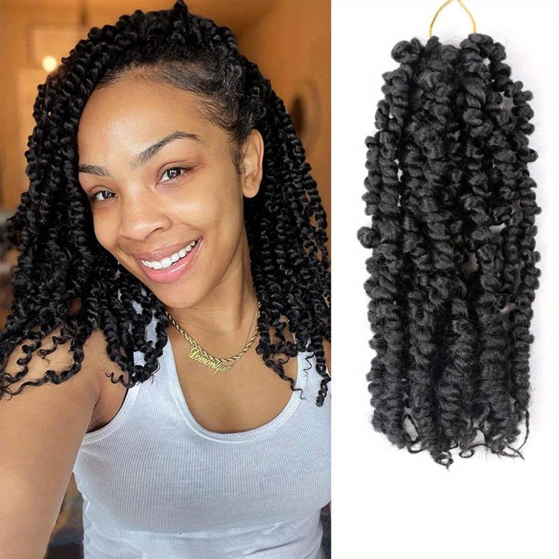 Passion Twist Crochet Hair Extensions Pre Looped 25.4 cm
