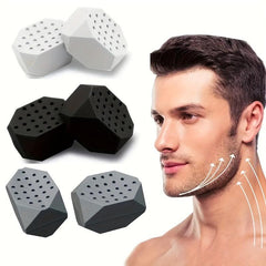 Jawline Exerciser 3 Resistance Levels 3pcs Jaw Exerciser Tablets