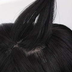 Natural Look Straight Hair Topper With Bangs for Daily Use