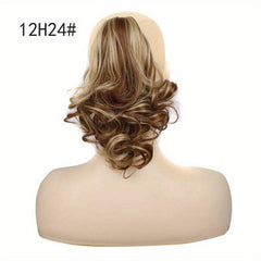 Long Curly Claw Ponytail Synthetic Clip In Hair Extensions