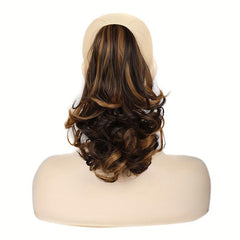 Long Curly Claw Ponytail Synthetic Clip In Hair Extensions